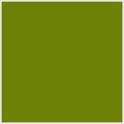 6D8204 Hex Color Image (GREEN YELLOW, OLIVE)