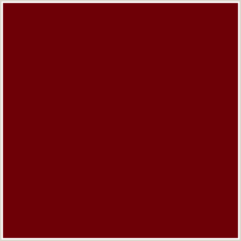 6E0006 Hex Color Image (LONESTAR, RED)