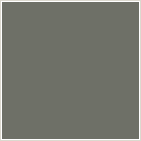 6E7067 Hex Color Image (GREEN YELLOW, STORM DUST)