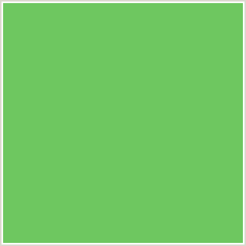 6EC760 Hex Color Image (GREEN, MANTIS)