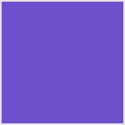 6F50CC Hex Color Image (BLUE VIOLET, FUCHSIA BLUE)