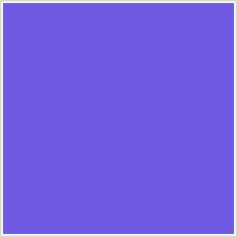 6F5BE1 Hex Color Image ()