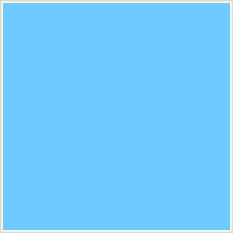 6FCAFF Hex Color Image (BLUE, MALIBU)