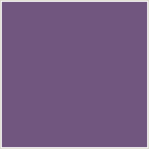 71567F Hex Color Image (PURPLE, RUM, VIOLET)