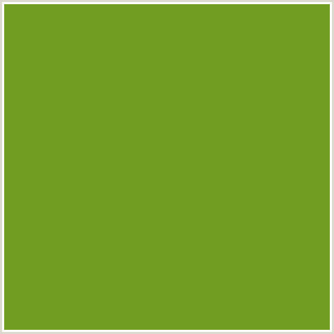 719E22 Hex Color Image (GREEN YELLOW, OLIVE DRAB)