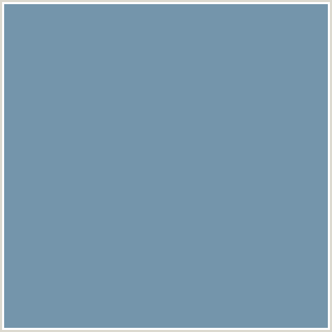 7495AB Hex Color Image (BLUE, GOTHIC)