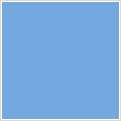 74A9DF Hex Color Image (BLUE, VIKING)