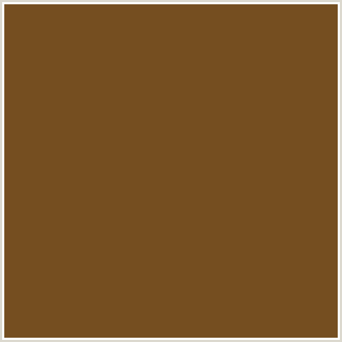 754E20 Hex Color Image (BROWN, HIMALAYA, ORANGE)