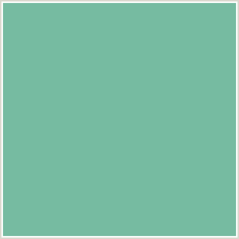 76BBA1 Hex Color Image ()