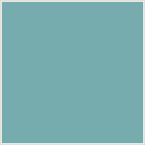 77ACAE Hex Color Image (GULF STREAM, LIGHT BLUE)