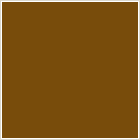784C0B Hex Color Image (BROWN, CAFE ROYALE, ORANGE)