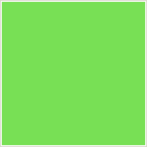 78E055 Hex Color Image (GREEN, PASTEL GREEN)
