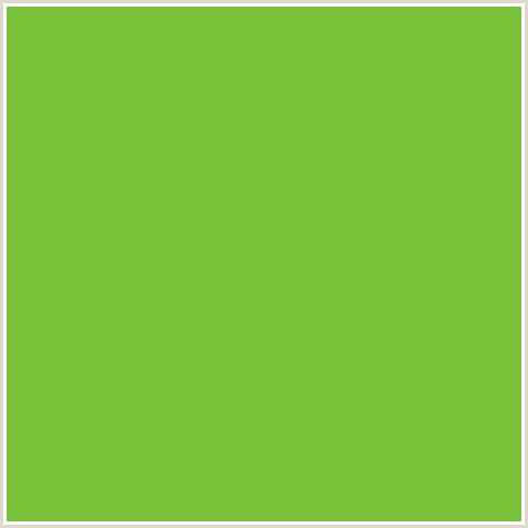 79C239 Hex Color Image (GREEN, SUSHI)