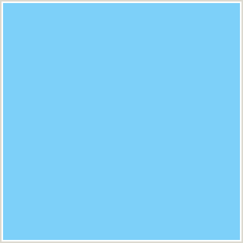 7DD0F9 Hex Color Image (BLUE, MALIBU)