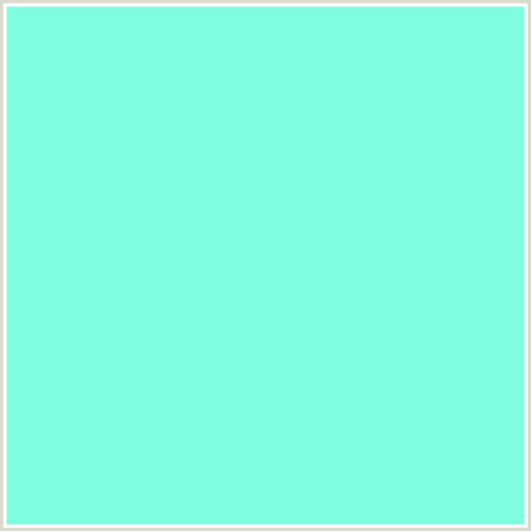 80FCDE Hex Color Image ()