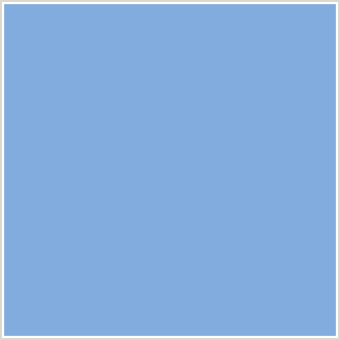 81ACDD Hex Color Image (BLUE, CHETWODE BLUE)