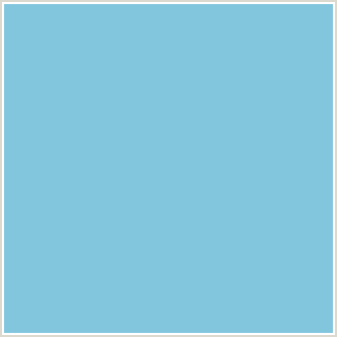 81C6DD Hex Color Image (LIGHT BLUE, VIKING)