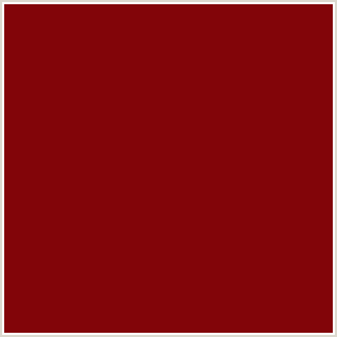 820509 Hex Color Image (DARK BURGUNDY, RED)