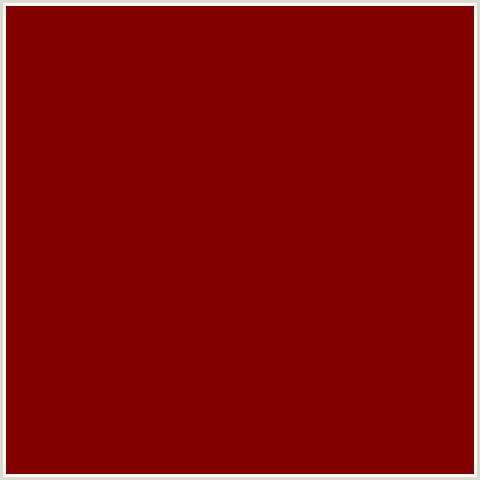 830000 Hex Color Image (MAROON, RED)