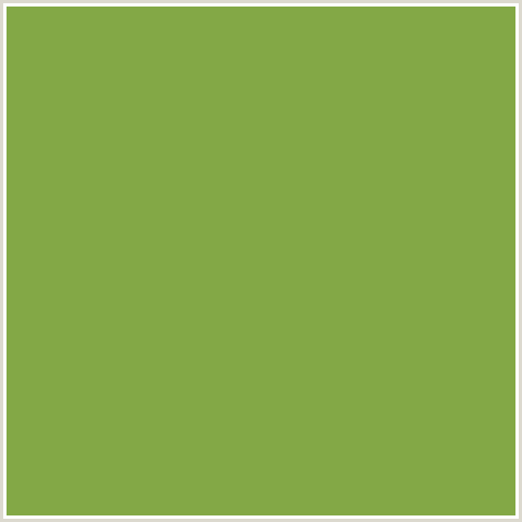 83A846 Hex Color Image (GREEN YELLOW, SUSHI)
