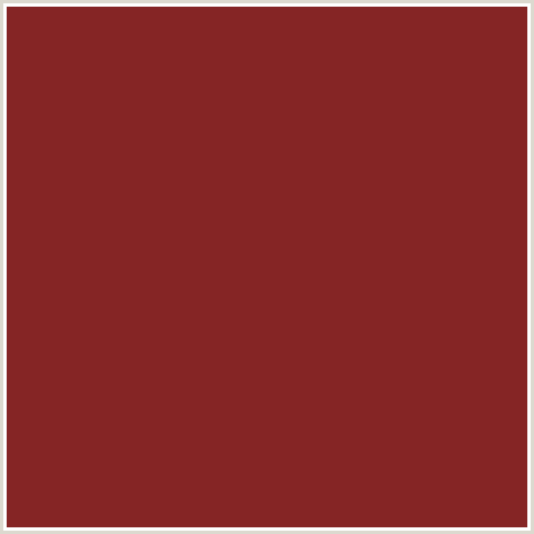 852525 Hex Color Image (BURNT UMBER, RED)