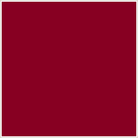 870022 Hex Color Image (BURGUNDY, RED)
