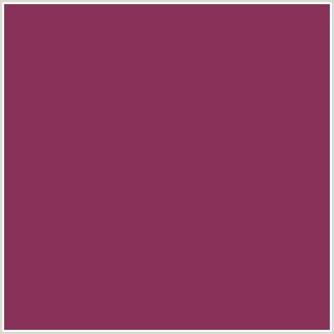 873256 Hex Color Image (CAMELOT, RED)