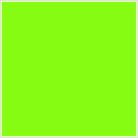 87FC13 Hex Color Image (CHARTREUSE, GREEN)