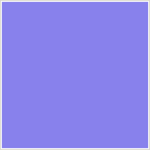 8881EC Hex Color Image (BLUE, PORTAGE)