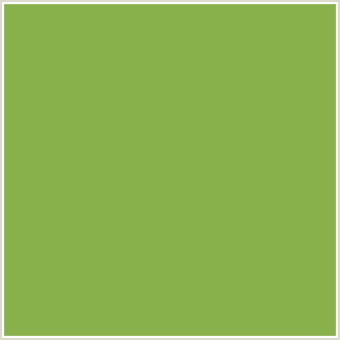 88B04B Hex Color Image (CHELSEA CUCUMBER, GREEN YELLOW)