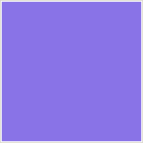 8973E7 Hex Color Image (BLUE VIOLET, MEDIUM PURPLE)