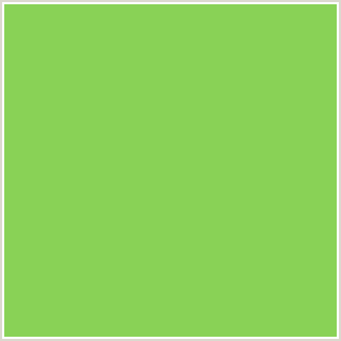 89D256 Hex Color Image (CONIFER, GREEN)