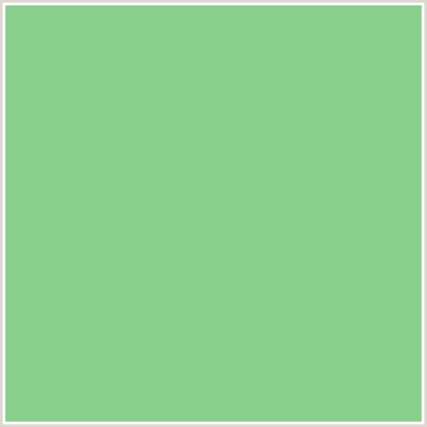 8ACE8C Hex Color Image (DE YORK, GREEN)
