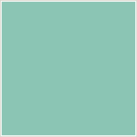 8BC5B4 Hex Color Image ()