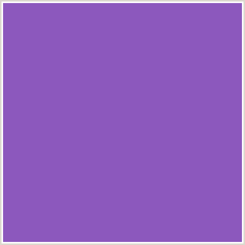 8C58BD Hex Color Image (FUCHSIA BLUE, VIOLET BLUE)