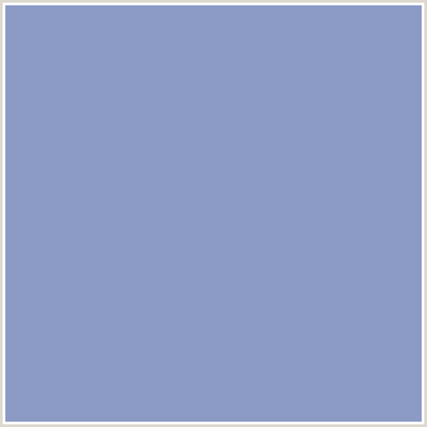 8C9BC6 Hex Color Image (BLUE, BLUE BELL)