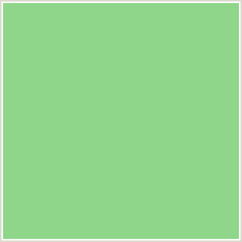 8FD68B Hex Color Image (FEIJOA, GREEN)