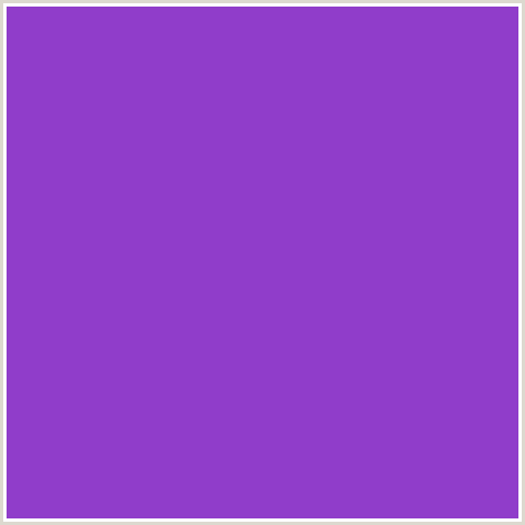 903DCA Hex Color Image (PURPLE HEART, VIOLET BLUE)