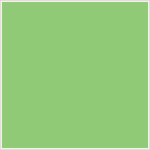 90CA77 Hex Color Image (GREEN, MANTIS)