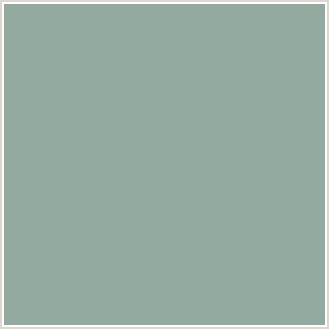 92AAA0 Hex Color Image ()
