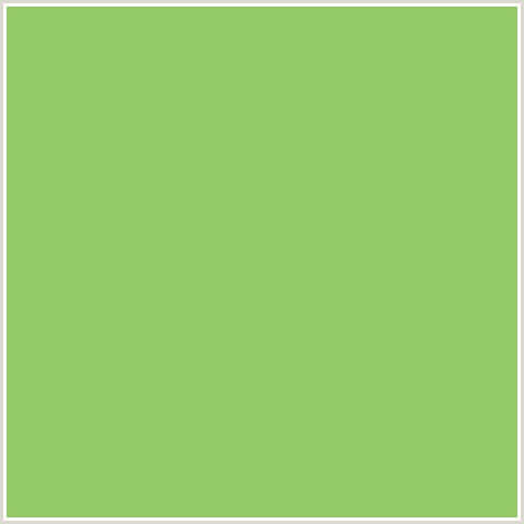 93C966 Hex Color Image (GREEN, MANTIS)