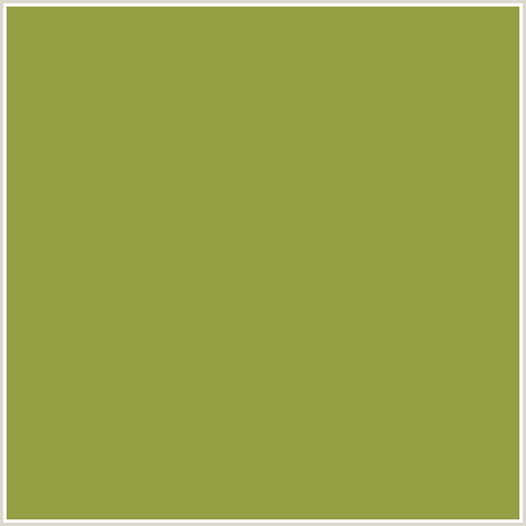 949E44 Hex Color Image (SYCAMORE, YELLOW GREEN)