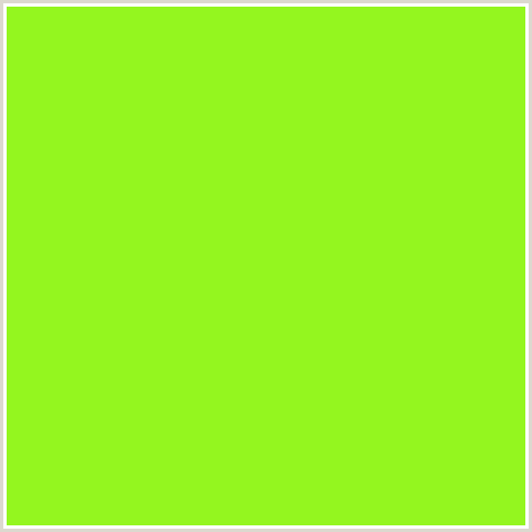 94F61F Hex Color Image (GREEN YELLOW)