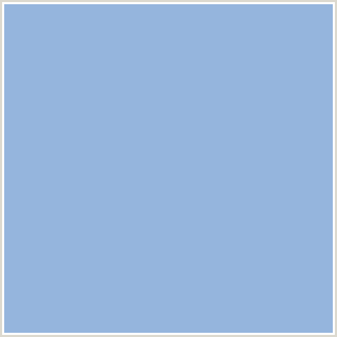 95B5DD Hex Color Image (BLUE, REGENT ST BLUE)