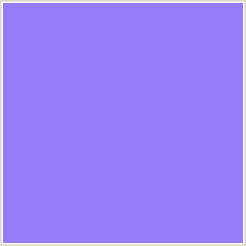 967CF7 Hex Color Image (BLUE VIOLET, PORTAGE)