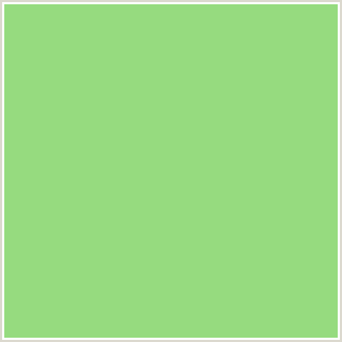 96DB7F Hex Color Image (FEIJOA, GREEN)