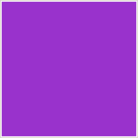 9932CC Hex Color Image (PURPLE, PURPLE HEART, VIOLET)