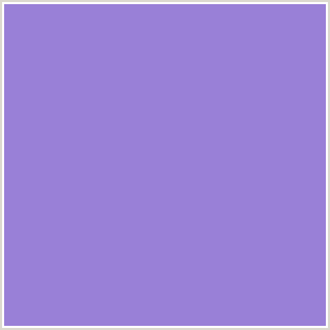 9980D7 Hex Color Image (BLUE VIOLET, LILAC BUSH)