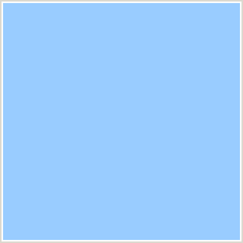 99CCFF Hex Color Image (ANAKIWA, BLUE)