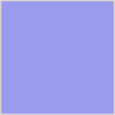 9B9BEE Hex Color Image (BLUE, PORTAGE)